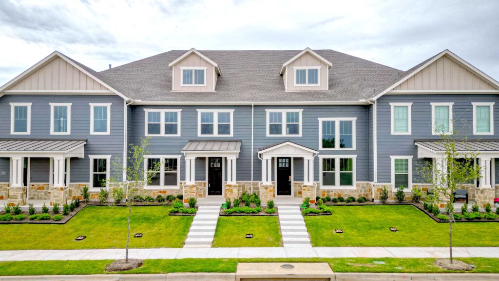 Exterior of 204 Dylan Way at The Village at Midtowne in Midlothian, TX.