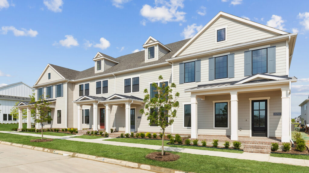 Exterior of a Hazelwood Townhome