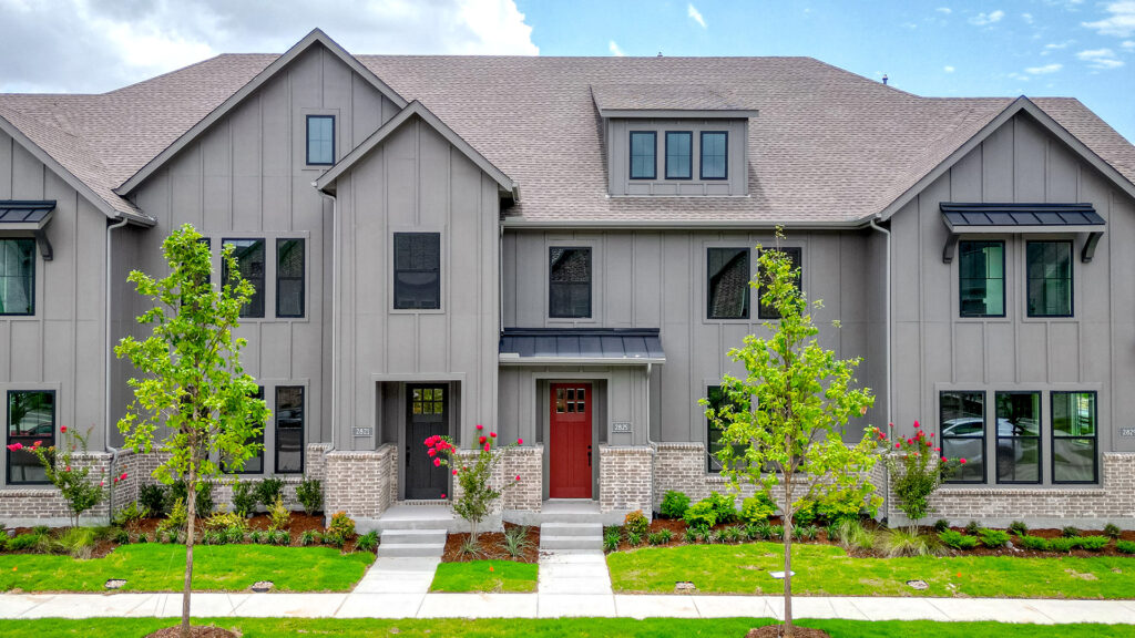 Exterior of 2825 Maidenhair at Painted Tree Village District in McKinney, TX.